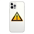Utskifting av iPhone 12 Pro Bakdeksel - inkl. ramme - Sølv