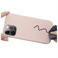 iPhone 12/12 Pro Liquid Silikondeksel - MagSafe-kompatibel - Rosa