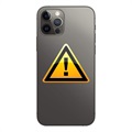 Utskifting av iPhone 12 Pro Max Bakdeksel - inkl. ramme - Svart