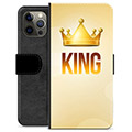 iPhone 12 Pro Max Premium Lommebok-deksel - Konge