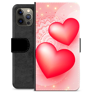 iPhone 12 Pro Max Premium Lommebok-deksel - Love