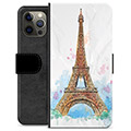 iPhone 12 Pro Max Premium Lommebok-deksel - Paris
