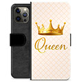 iPhone 12 Pro Max Premium Lommebok-deksel - Dronning
