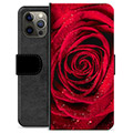 iPhone 12 Pro Max Premium Lommebok-deksel - Rose