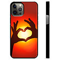 iPhone 12 Pro Max Beskyttelsesdeksel - Hjertesilhuett