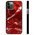 iPhone 12 Pro Max Beskyttelsesdeksel - Rød Marmor