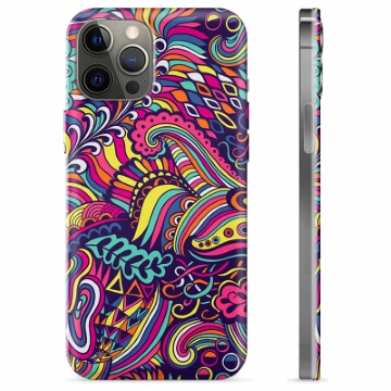 iPhone 12 Pro Max TPU-deksel - Abstrakte Blomster