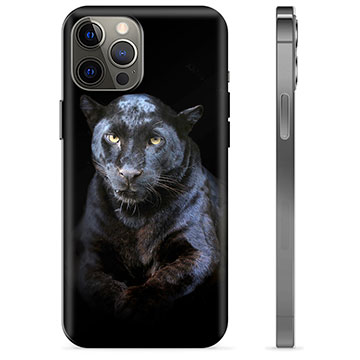 iPhone 12 Pro Max TPU-deksel - Svart Panter