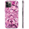 iPhone 12 Pro Max TPU-deksel - Rosa Krystall