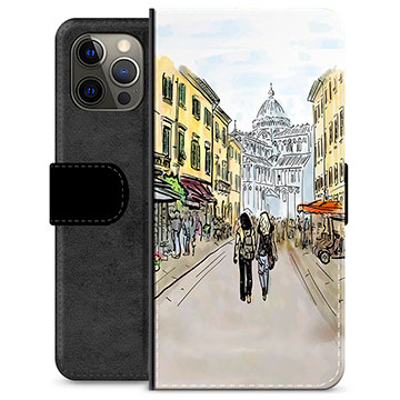 iPhone 12 Pro Max Premium Lommebok-deksel - Italiensk Gate