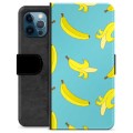 iPhone 12 Pro Premium Lommebok-deksel - Bananer