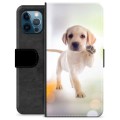 iPhone 12 Pro Premium Lommebok-deksel - Hund