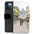 iPhone 12 Pro Premium Lommebok-deksel - Italiensk Gate