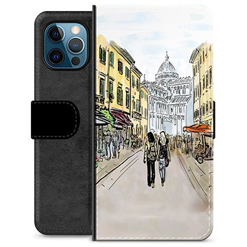iPhone 12 Pro Premium Lommebok-deksel - Italiensk Gate