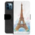iPhone 12 Pro Premium Lommebok-deksel - Paris