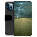iPhone 12 Pro Premium Lommebok-deksel - Storm
