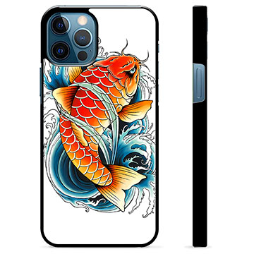 iPhone 12 Pro Beskyttelsesdeksel - Koi Fisk