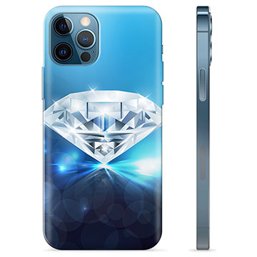 iPhone 12 Pro TPU-deksel - Diamant