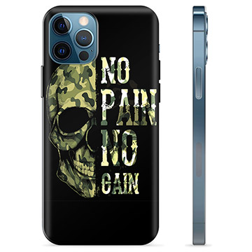 iPhone 12 Pro TPU-deksel - No Pain, No Gain