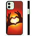 iPhone 12 Beskyttelsesdeksel - Hjertesilhuett