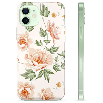 iPhone 12 TPU-deksel - Floral