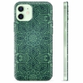 iPhone 12 TPU-deksel - Grønn Mandala
