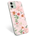 iPhone 12 TPU-deksel - Akvarell Blomster