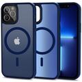 iPhone 12/12 Pro Tech-Protect Magmat Deksel - MagSafe-kompatibel - Marine Blå