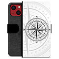 iPhone 13 Mini Premium Lommebok-deksel - Kompass
