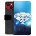 iPhone 13 Mini Premium Lommebok-deksel - Diamant