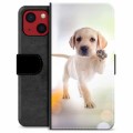 iPhone 13 Mini Premium Lommebok-deksel - Hund