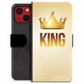 iPhone 13 Mini Premium Lommebok-deksel - Konge