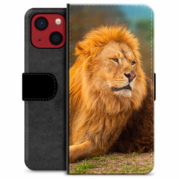 iPhone 13 Mini Premium Lommebok-deksel - Løve