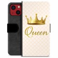iPhone 13 Mini Premium Lommebok-deksel - Dronning