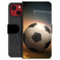 iPhone 13 Mini Premium Lommebok-deksel - Fotball