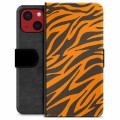 iPhone 13 Mini Premium Lommebok-deksel - Tiger