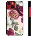 iPhone 13 Mini Beskyttelsesdeksel - Romantiske Blomster