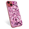 iPhone 13 Mini TPU-deksel - Rosa Krystall