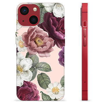 iPhone 13 Mini TPU-deksel - Romantiske Blomster