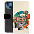 iPhone 13 Premium Lommebok-deksel - Abstrakt Collage