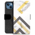 iPhone 13 Premium Lommebok-deksel - Abstrakt Marmor