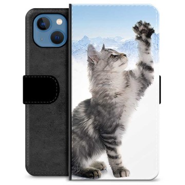 iPhone 13 Premium Lommebok-deksel - Kat