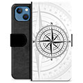iPhone 13 Premium Lommebok-deksel - Kompass