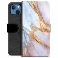 iPhone 13 Premium Lommebok-deksel - Elegant Marmor