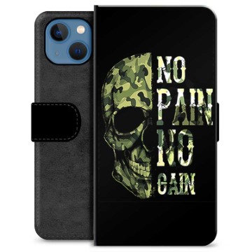 iPhone 13 Premium Lommebok-deksel - No Pain, No Gain