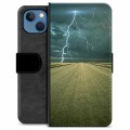 iPhone 13 Premium Lommebok-deksel - Storm
