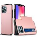 iPhone 13 Pro Hybrid-deksel med Skyvekortspor