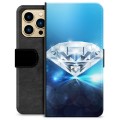iPhone 13 Pro Max Premium Lommebok-deksel - Diamant