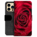 iPhone 13 Pro Max Premium Lommebok-deksel - Rose