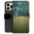 iPhone 13 Pro Max Premium Lommebok-deksel - Storm